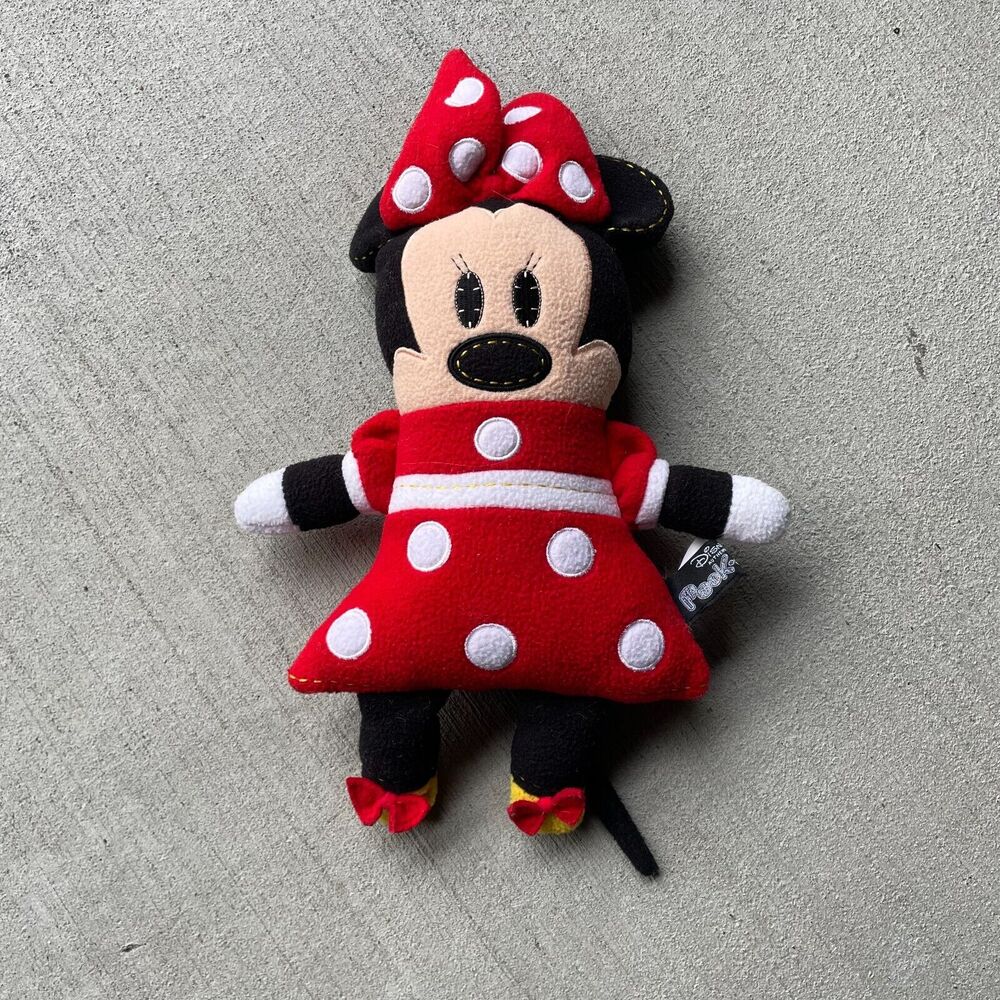 Disney Pook-a-Looz Minnie Mouse Plush 13” authentic disney parks merchandise